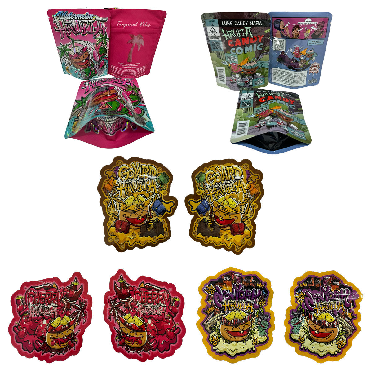 Haupia Mylar Bags Collection