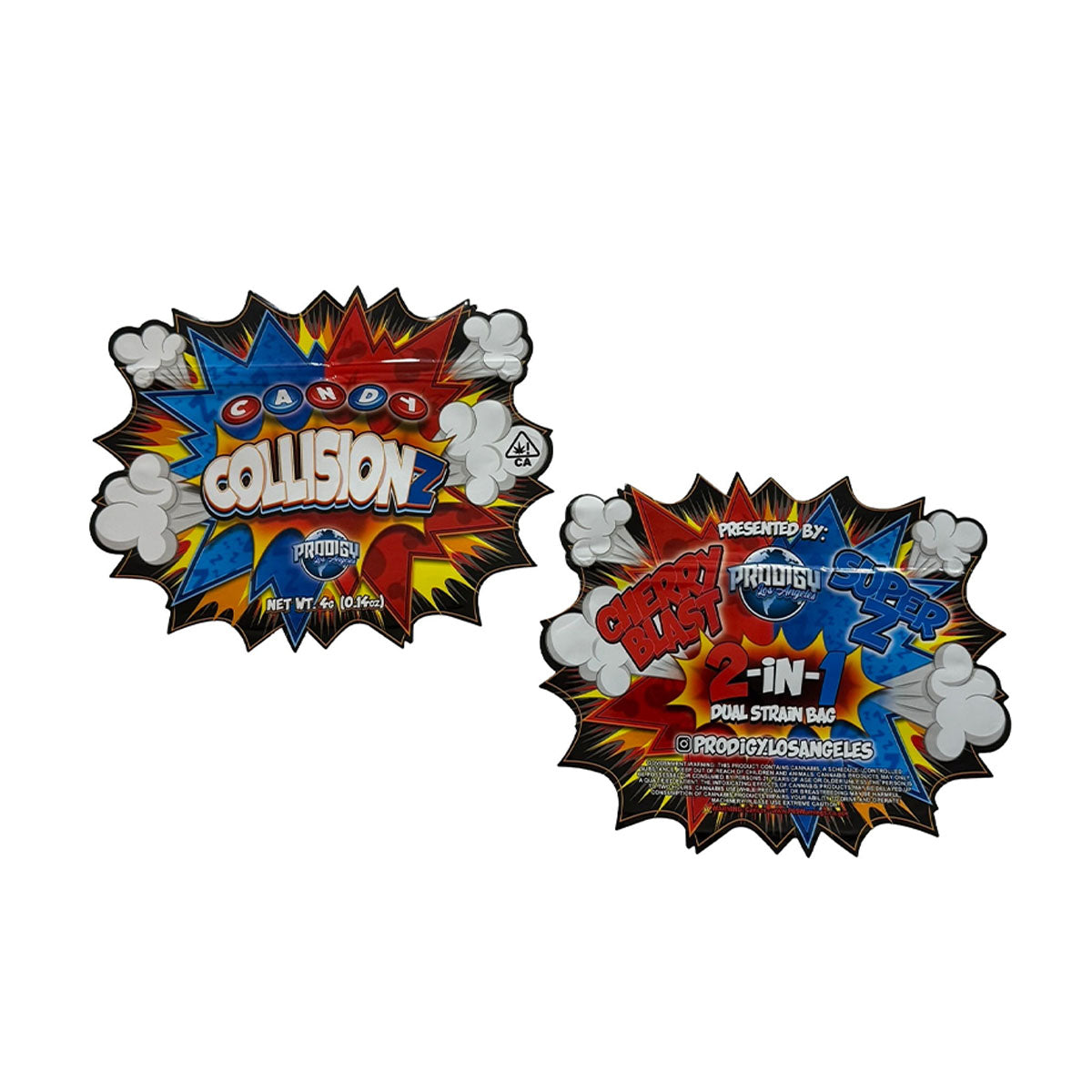 Mylar Bags with Multiple Chambers Collection