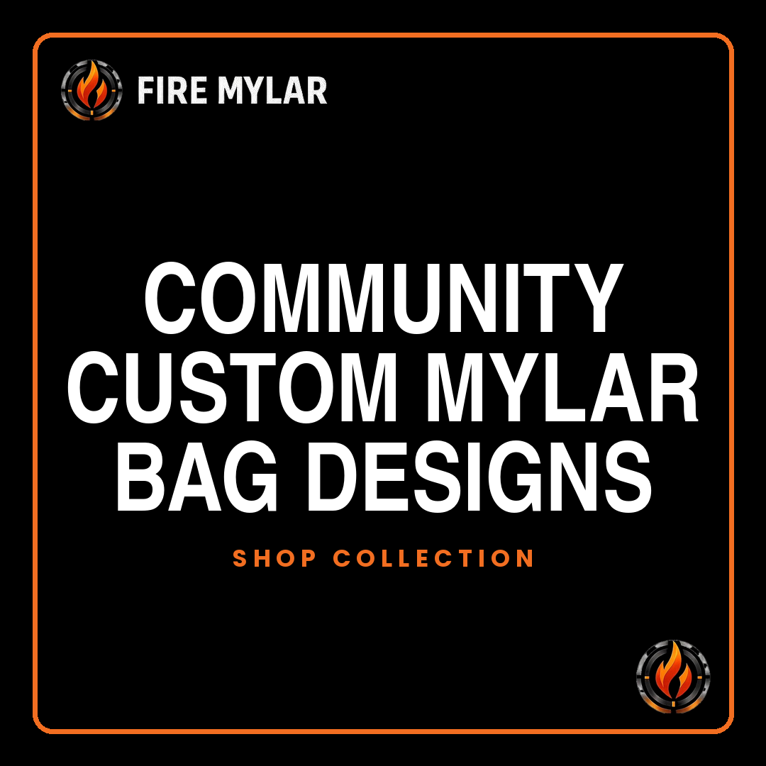 Community Custom Mylar Bag Designs collection