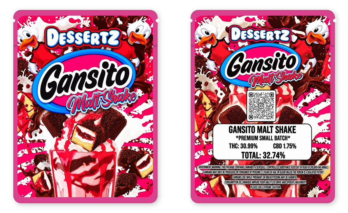 Dessertz Mylar Bags | Fire Mylar