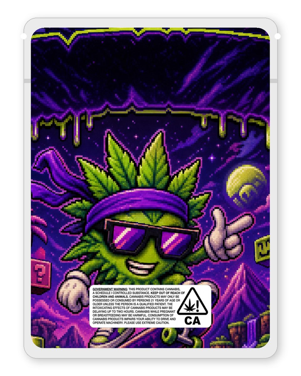 SL4PP1N.T3RPZ custom 4"x5" mylar bag design (back)
