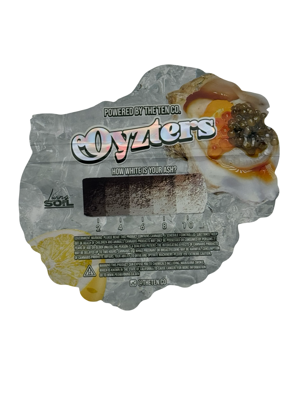 Oyzters 3.5g Mylar Bags Ten Co