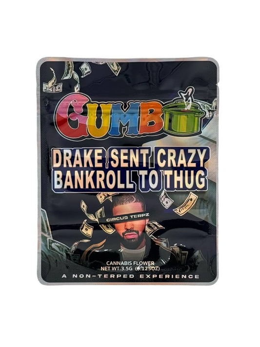 Circus Terpz 3.5g Mylar Bags Gumbo