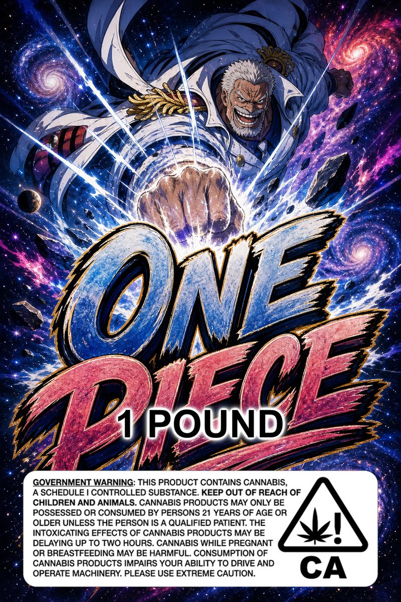 One piece custom 6x9 pound bag sticker / turkey-bag flavor label