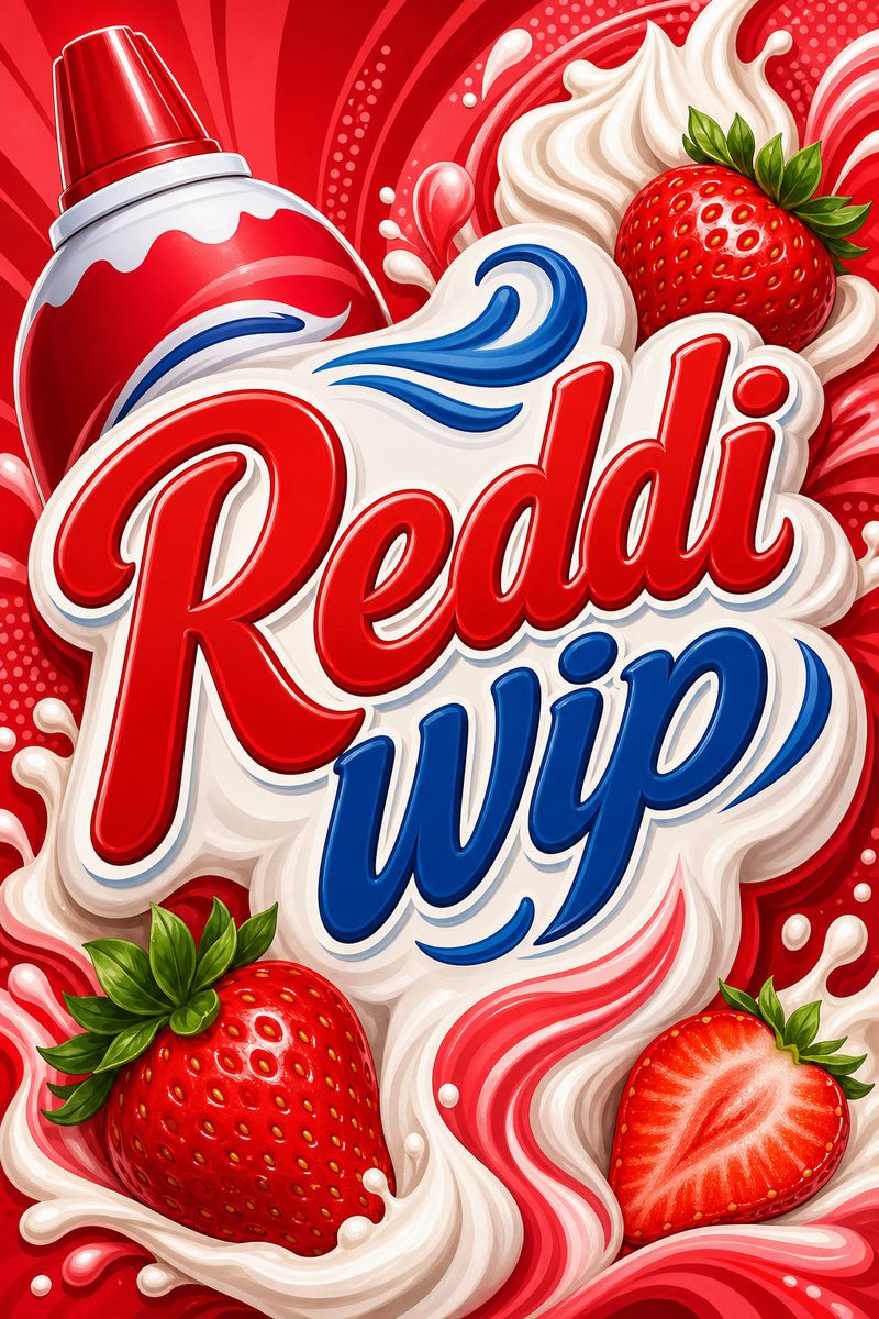 Reddi wip custom 6x9 pound bag sticker / turkey-bag flavor label