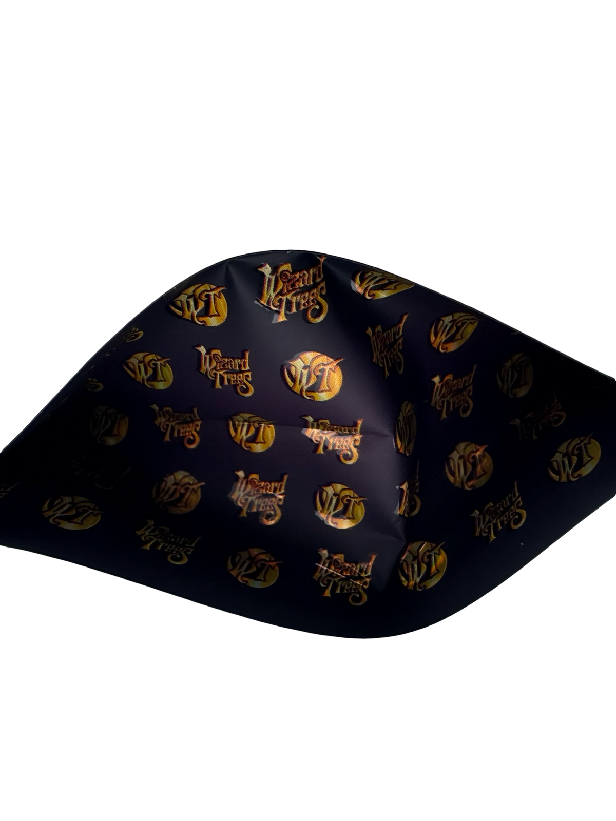 M8 Wizard Trees mylar bag printed interior