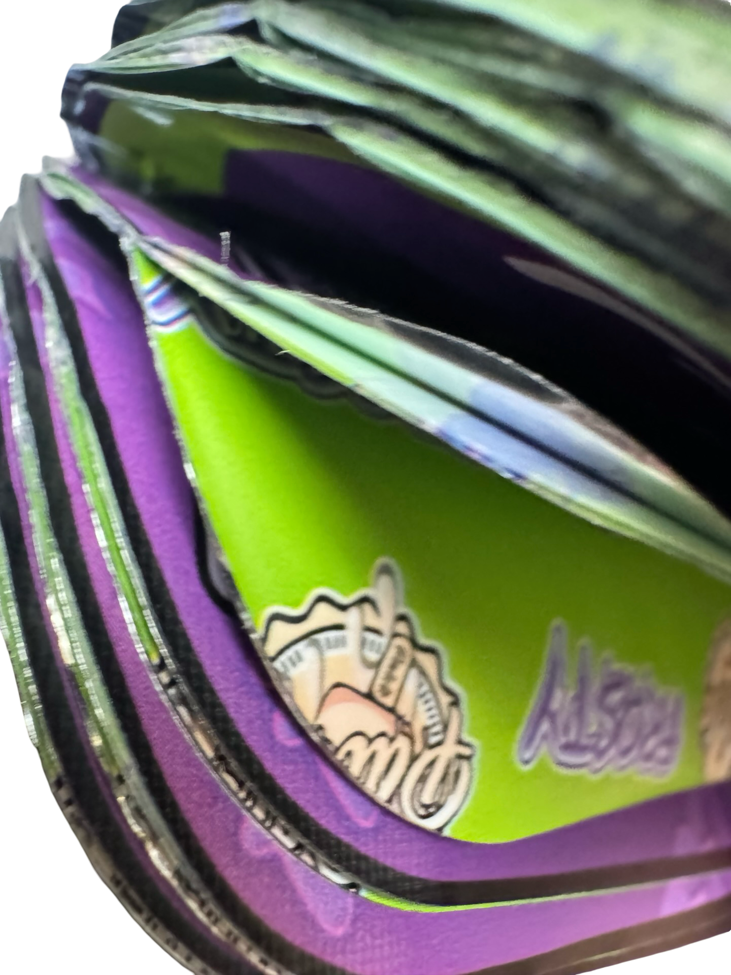 Dragon Fruit Fresca Paleta Mylar Bags 3.5g Frosty (DEFECT - Read Description)