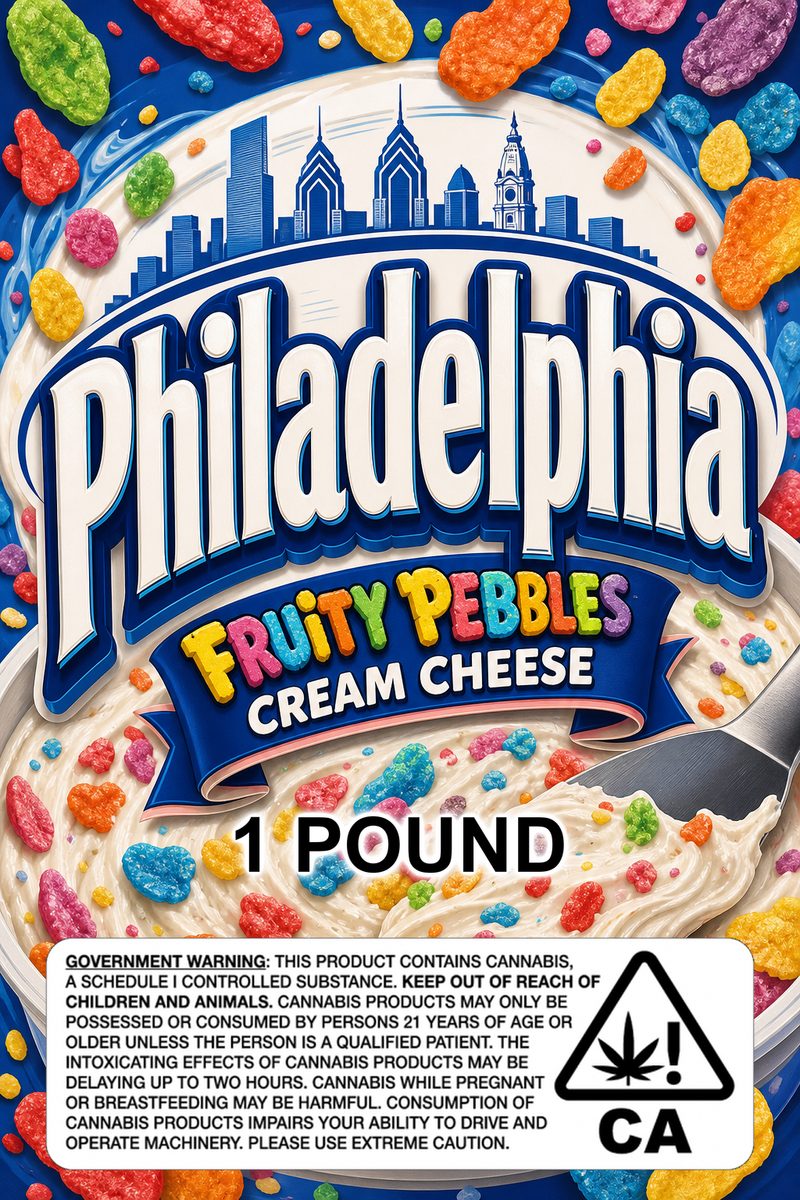 philadelphia custom 6x9 pound bag sticker / turkey-bag flavor label