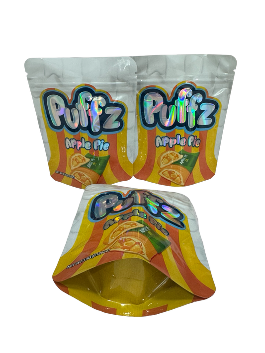 Apple Pie Mylar Bags 3.5g Puffz