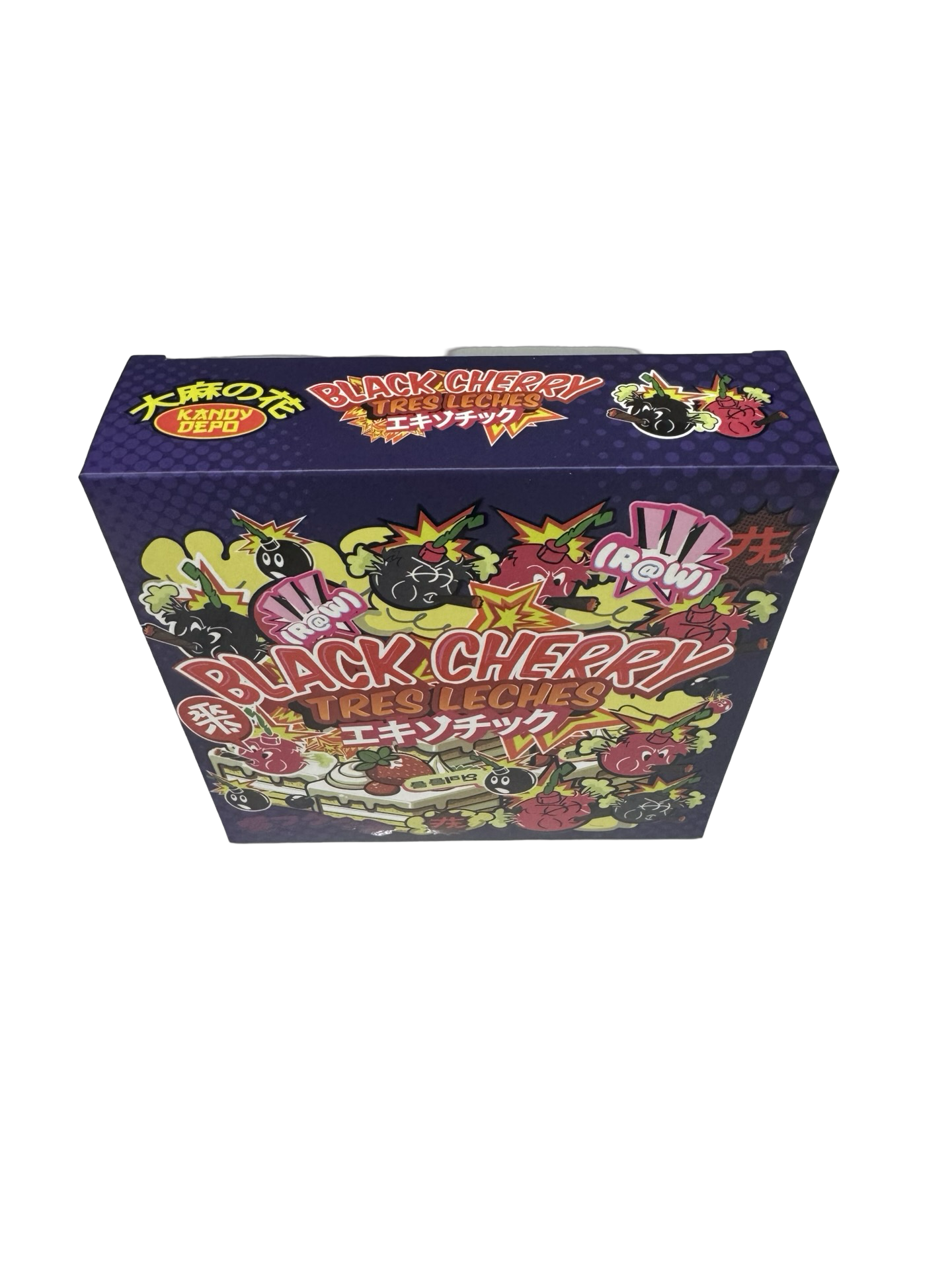 Black Cherry Tres Leches 3.5g Mylar Bags & Boxes Kandy Depot