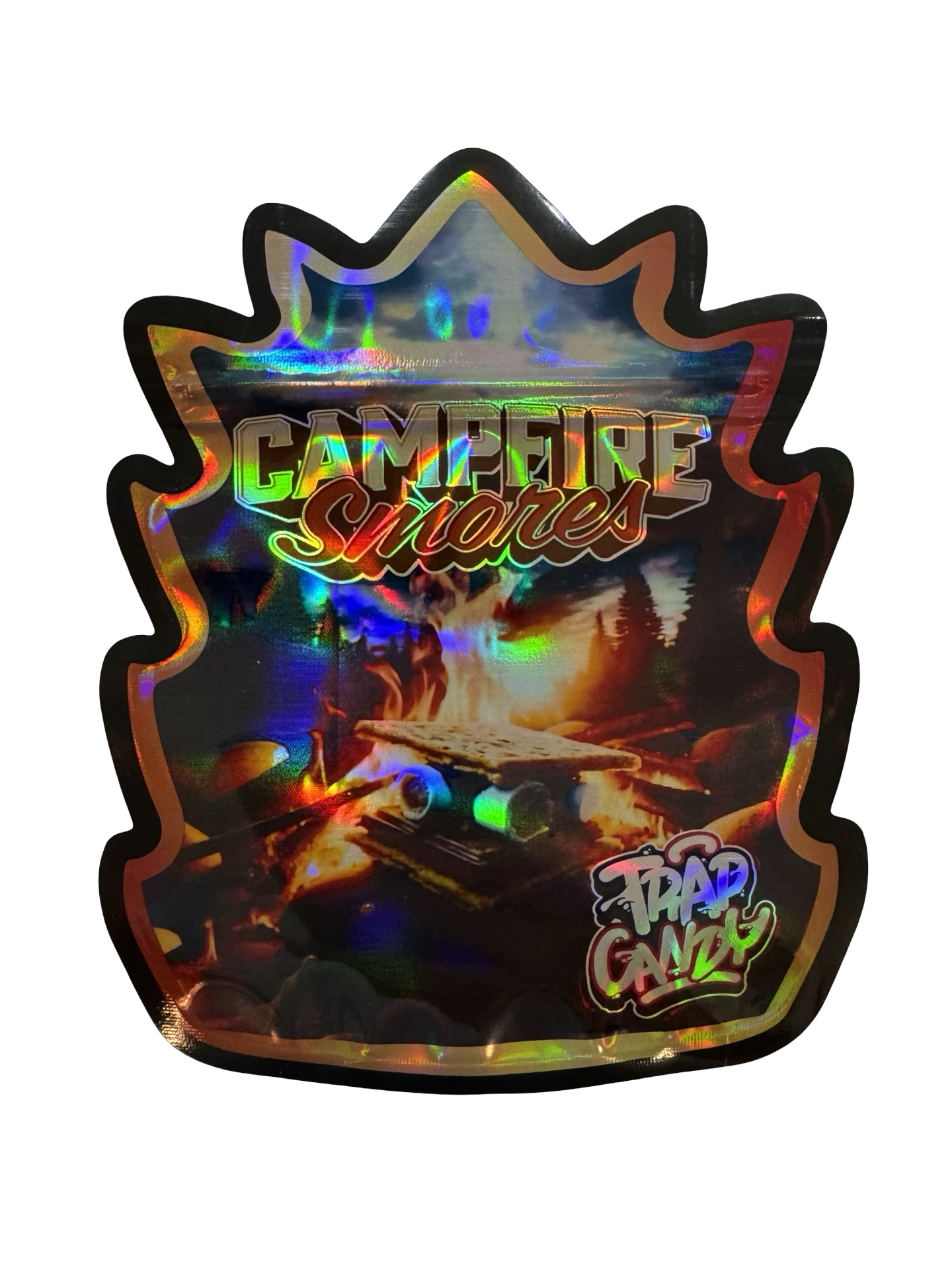 Campfire Smores Mylar Bags 3.5g Trap Candy