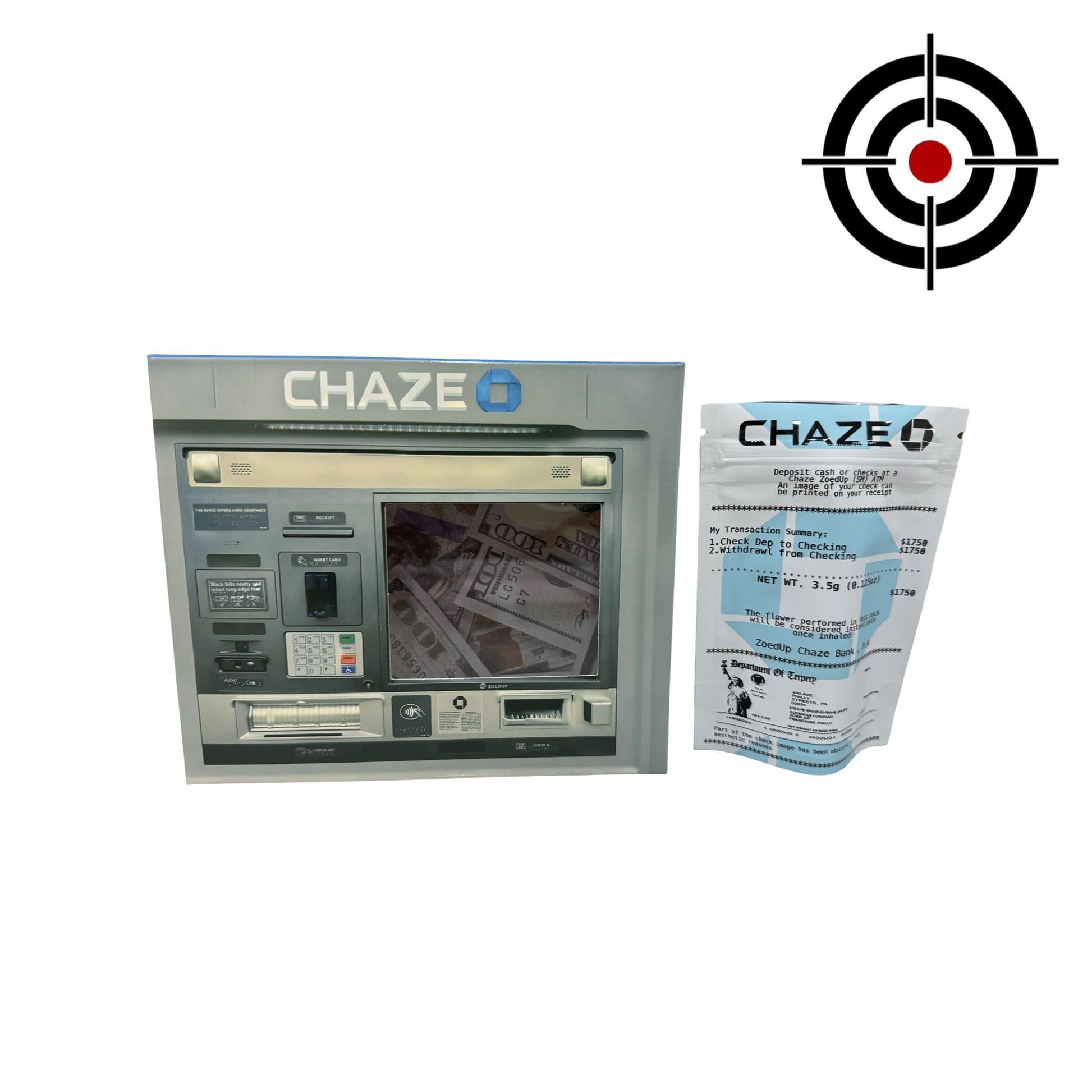 Chaze 3.5g Goodgas Mylar Bags & Boxes main image