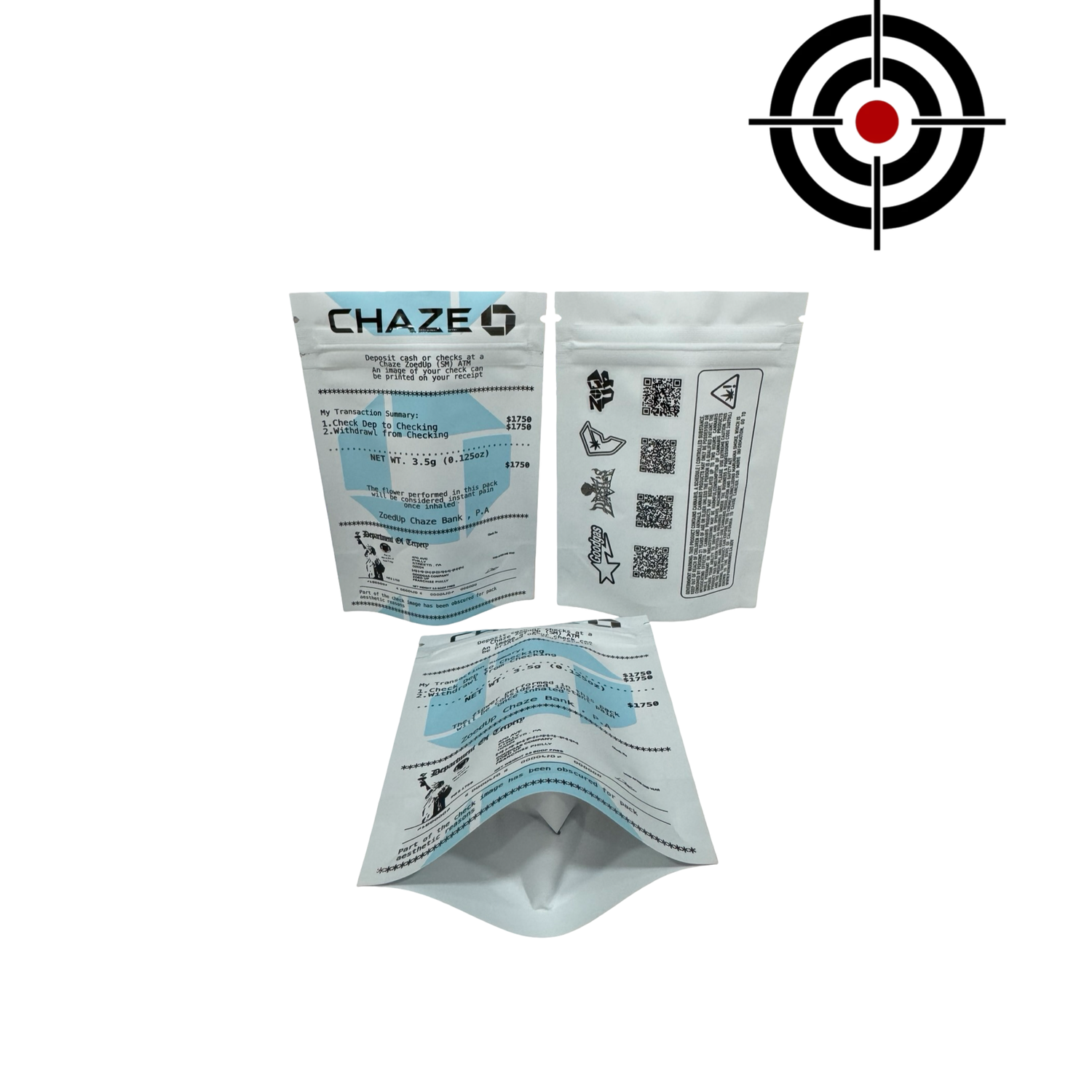 Chaze Mylar Bags 3.5g Goodgas main image