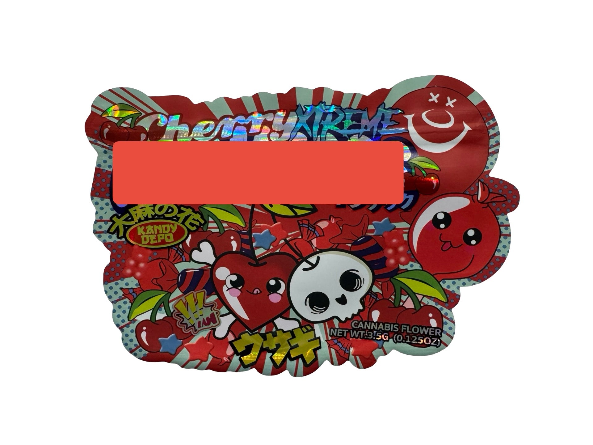 Cherry Extreme Zirheadz Mylar Bags 3.5g Kandy Depo