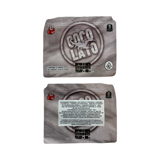 Coco Lato Mylar Bags 3.5g Backpack Boyz