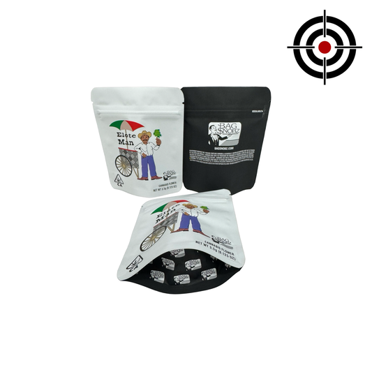 Elote Man Mylar Bags 3.5g Bag Snobz