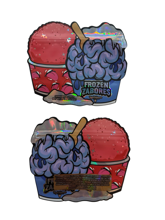 Frozen Zabores Mylar Bags 3.5g High Tolerance