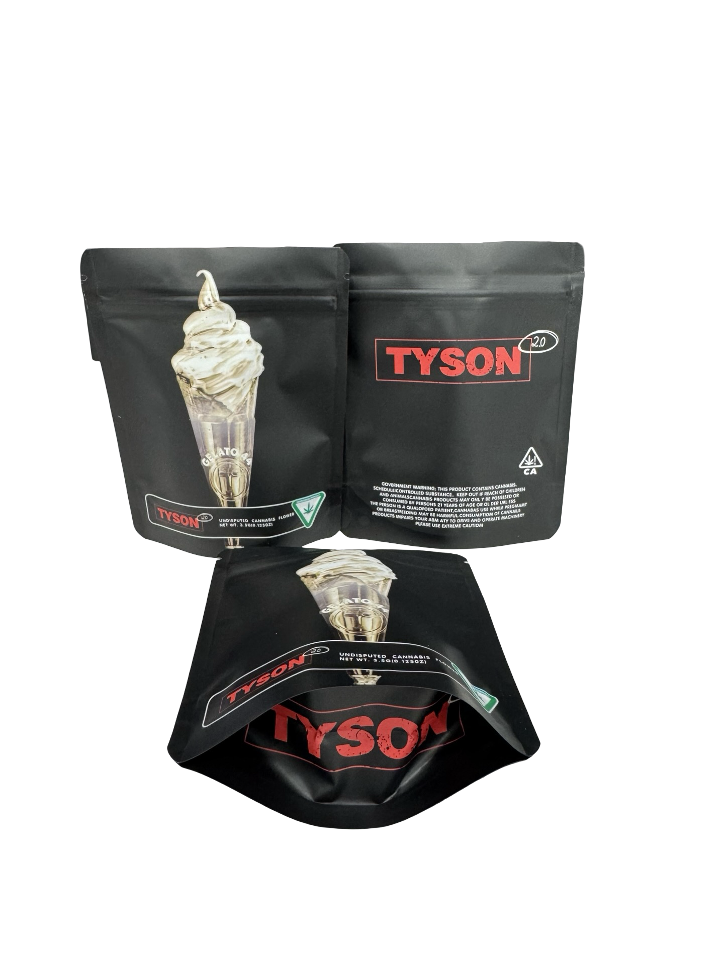 Gelato 44 Mylar Bags 3.5g Tyson 2.0