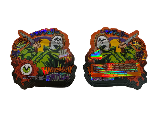 Halloween Kandy Mylar Bags 3.5g Kandy Depo