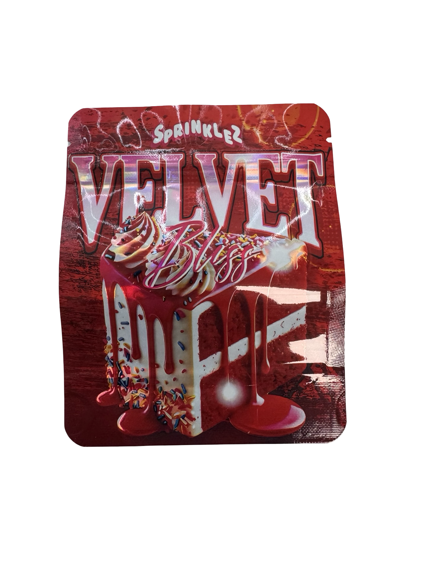 Velvet Bliss 3.5g Mylar Bags Sprinklez ($0.09 per bag)