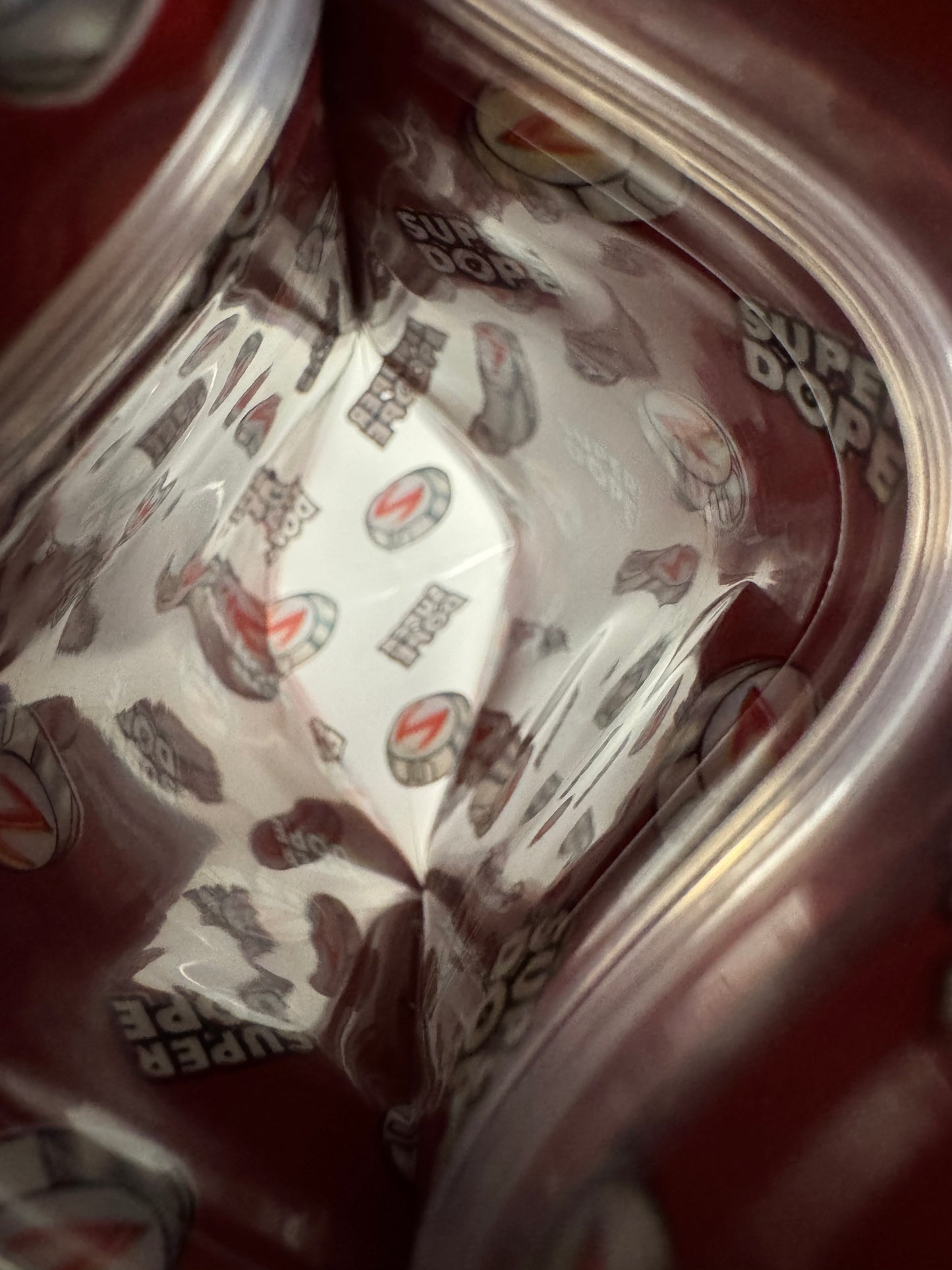 Mega Z Red Edition 2 Mylar Bags 3.5g Super Dope - Fire Mylar  