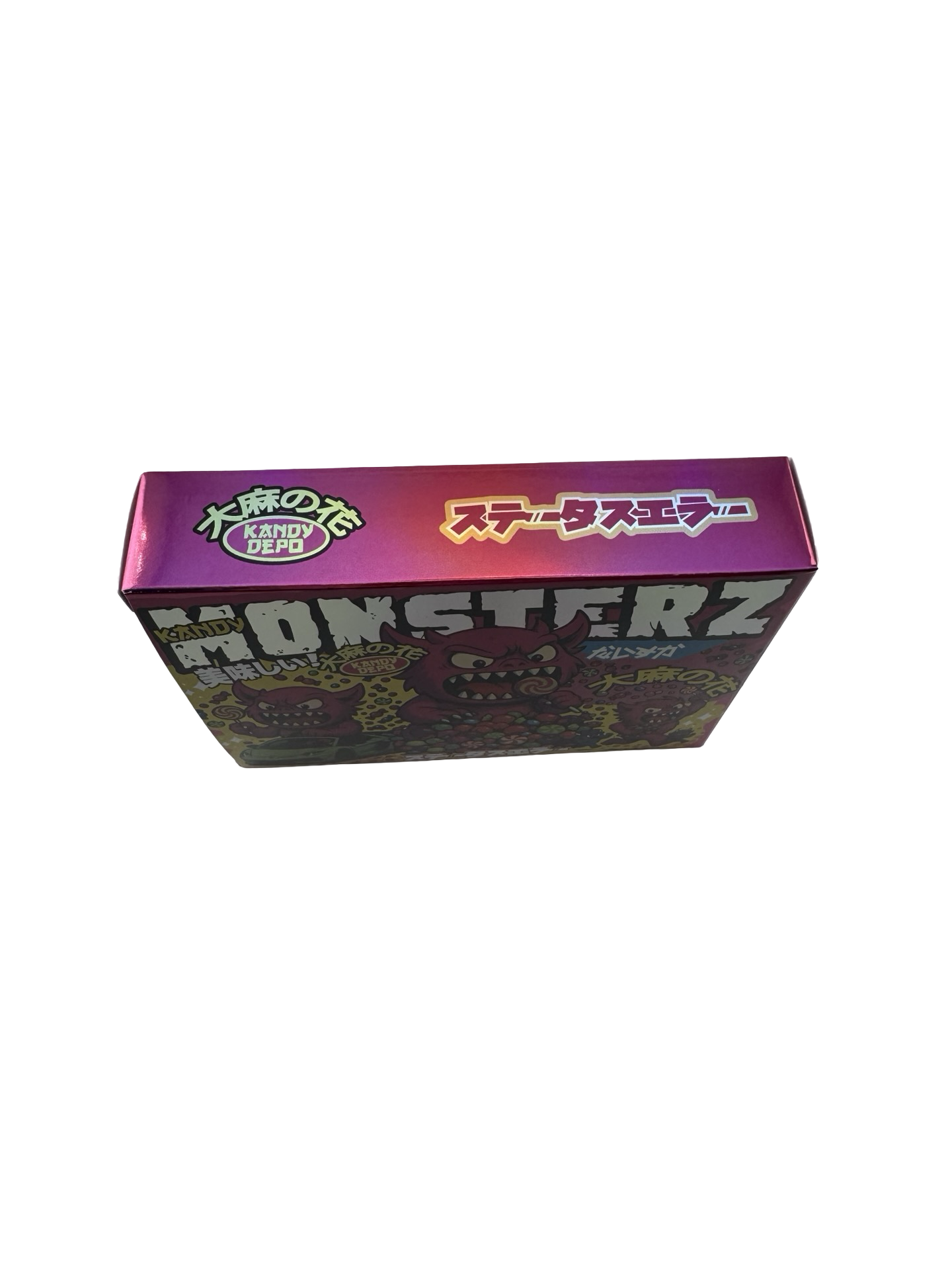 Kandy Monsterz 3.5g Mylar Bags & Boxes Kandy Depo - Fire Mylar  