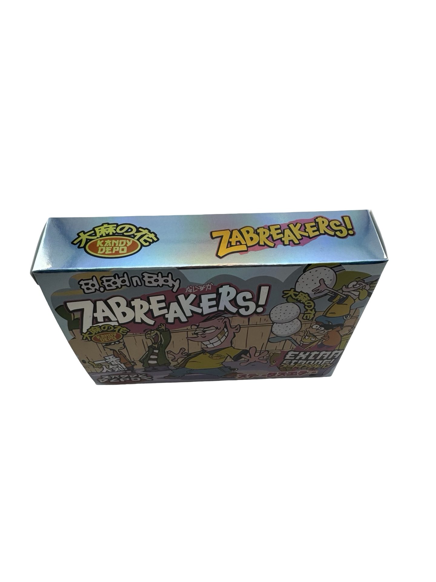 Zabreakers 3.5g Mylar Bags & Boxes Kandy Depo - Fire Mylar  