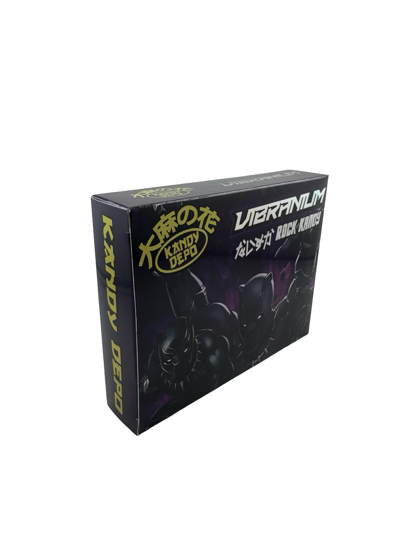 Vibranium Rock Kandy 3.5g Mylar Bags & Boxes Kandy Depo - Fire Mylar  