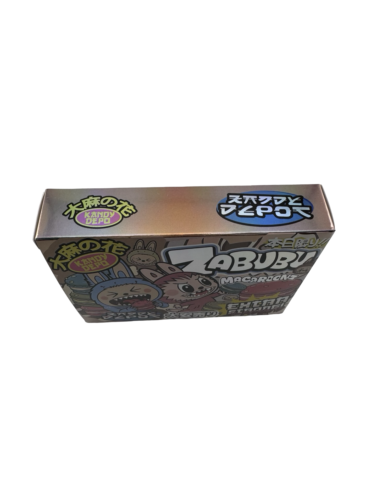 Zabubu Macaroonz 3.5g Mylar Bags & Boxes Kandy Depo - Fire Mylar  