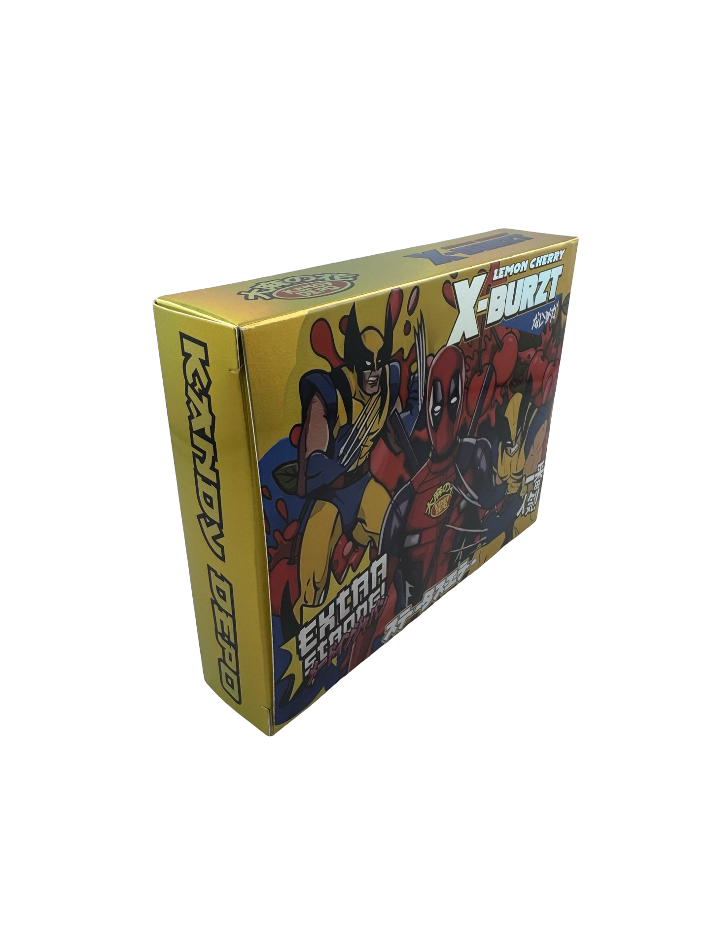 Lemon Cherry X-Burzt 3.5g Mylar Bags & Boxes Kandy Depo - Fire Mylar  