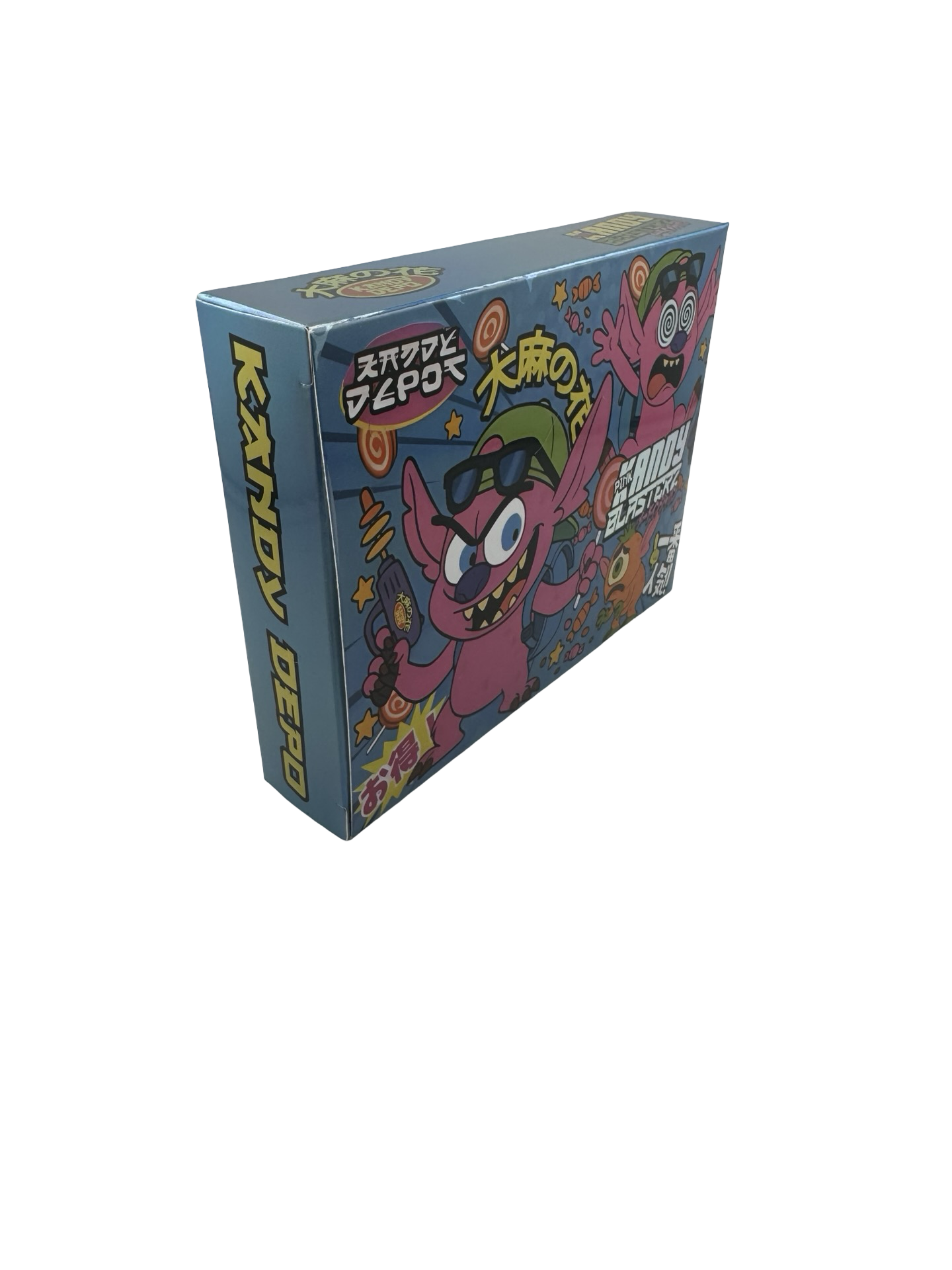 Pink Kandy Blasterz 3.5g Mylar Bags & Boxes Kandy Depo - Fire Mylar  