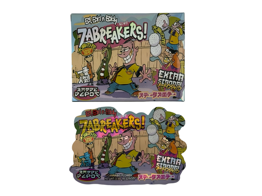 Zabreakers 3.5g Mylar Bags & Boxes Kandy Depo - Fire Mylar  