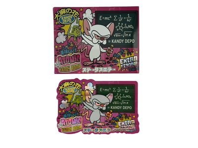 Atomic Kandy Bomb 3.5g Mylar Bags & Boxes Kandy Depo