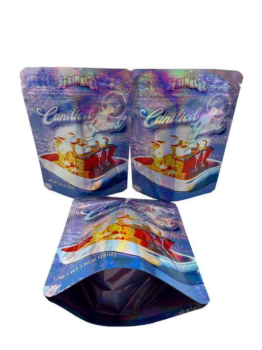 Candied Yams 3.5g Mylar Bags Sprinklez ($0.09 per bag)
