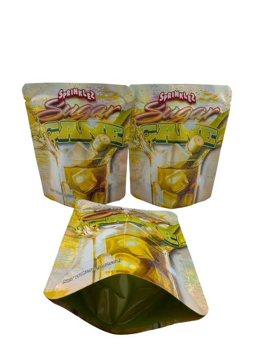 Sugar Cane 3.5g Mylar Bags Sprinklez ($0.09 per bag)