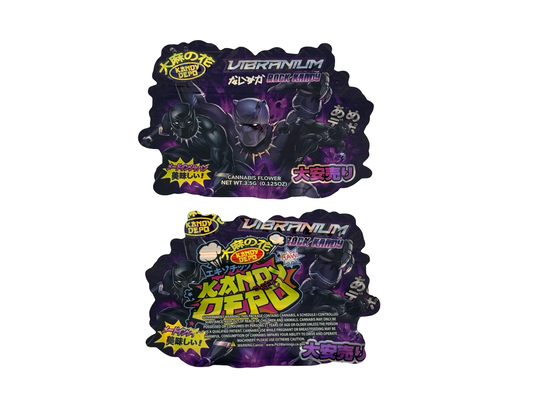 Vibranium Rock Kandy Mylar Bags 3.5g Kandy Depo (Only $0.21 Each) - Fire Mylar  