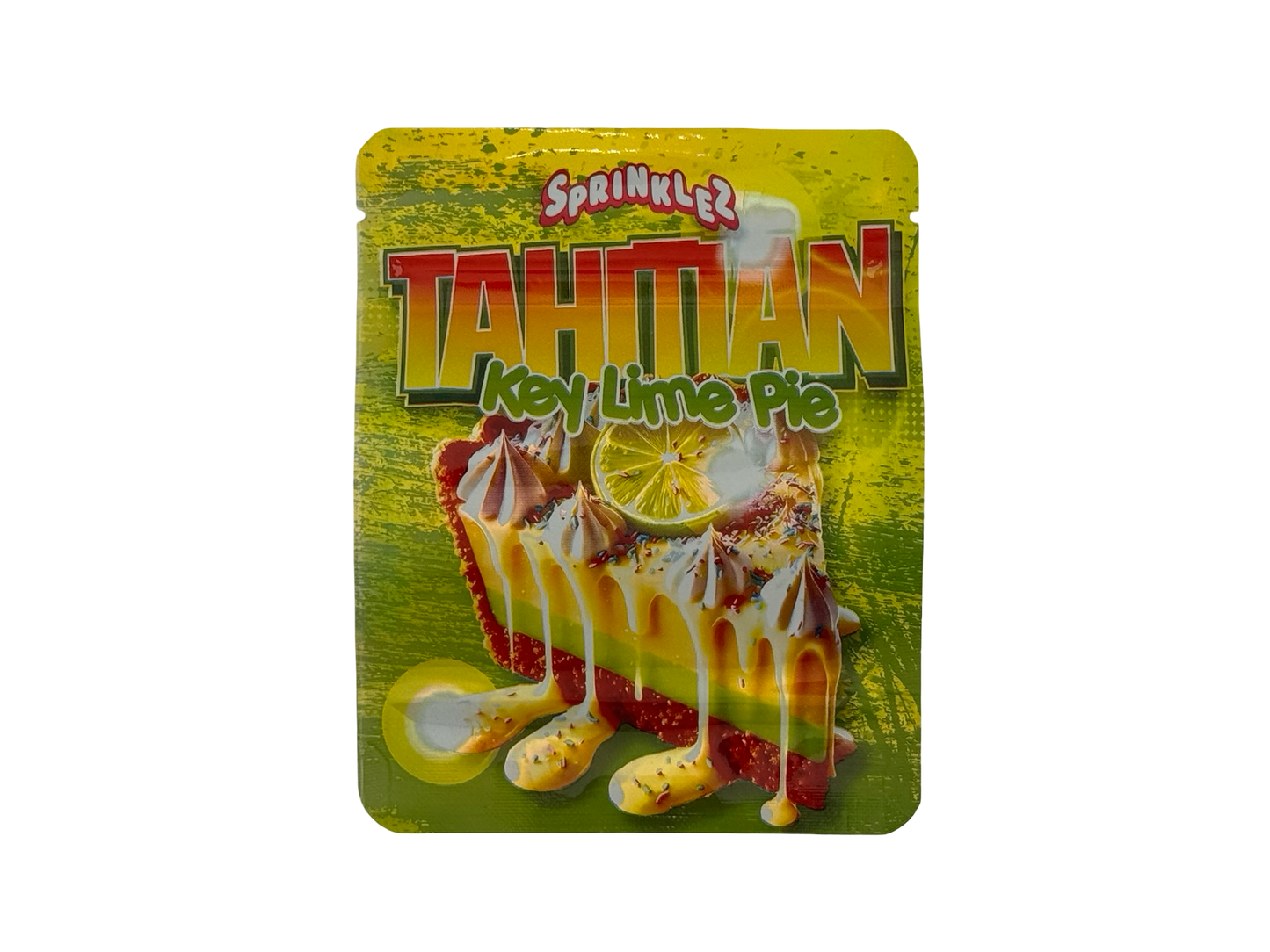 Tahitian Key Lime Pie 3.5g Mylar Bags Sprinklez ($0.09 per bag) - Fire Mylar  