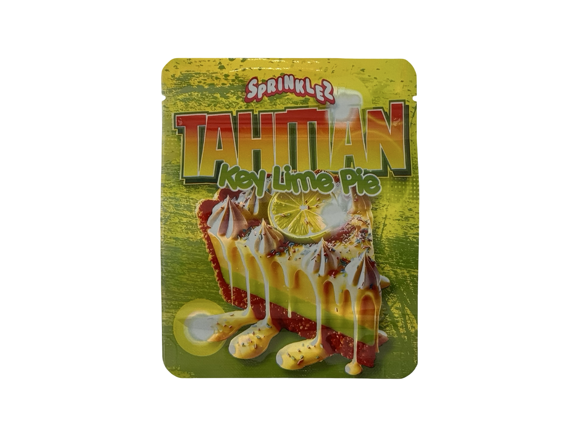 Tahitian Key Lime Pie 3.5g Mylar Bags Sprinklez ($0.09 per bag) - Fire Mylar  