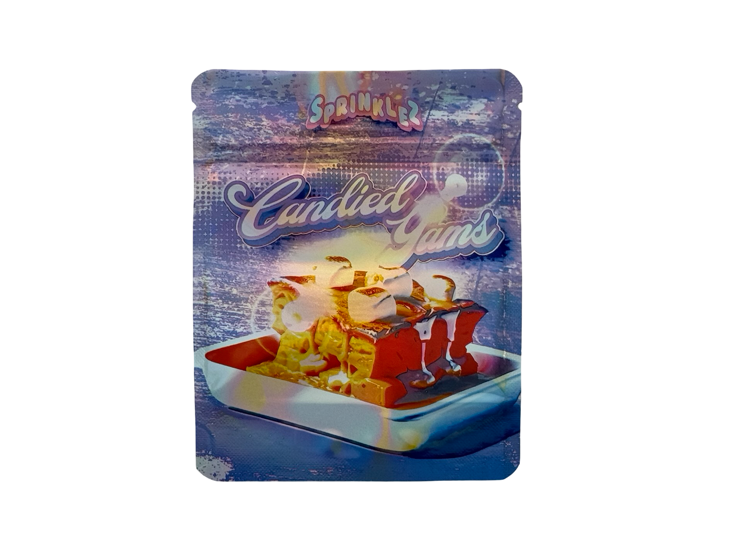 Candied Yams 3.5g Mylar Bags Sprinklez ($0.09 per bag) - Fire Mylar  