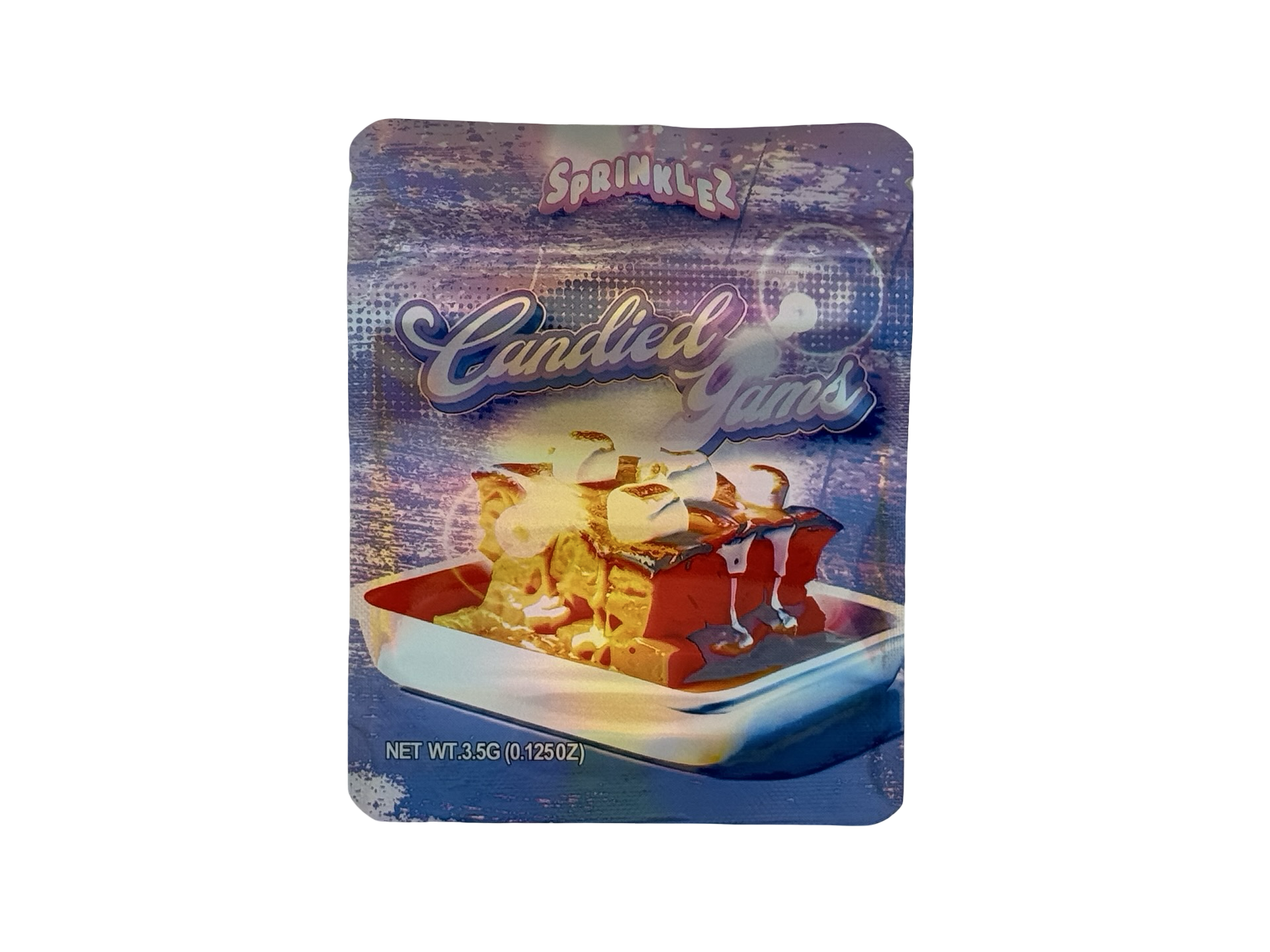 Candied Yams 3.5g Mylar Bags Sprinklez ($0.09 per bag) - Fire Mylar  