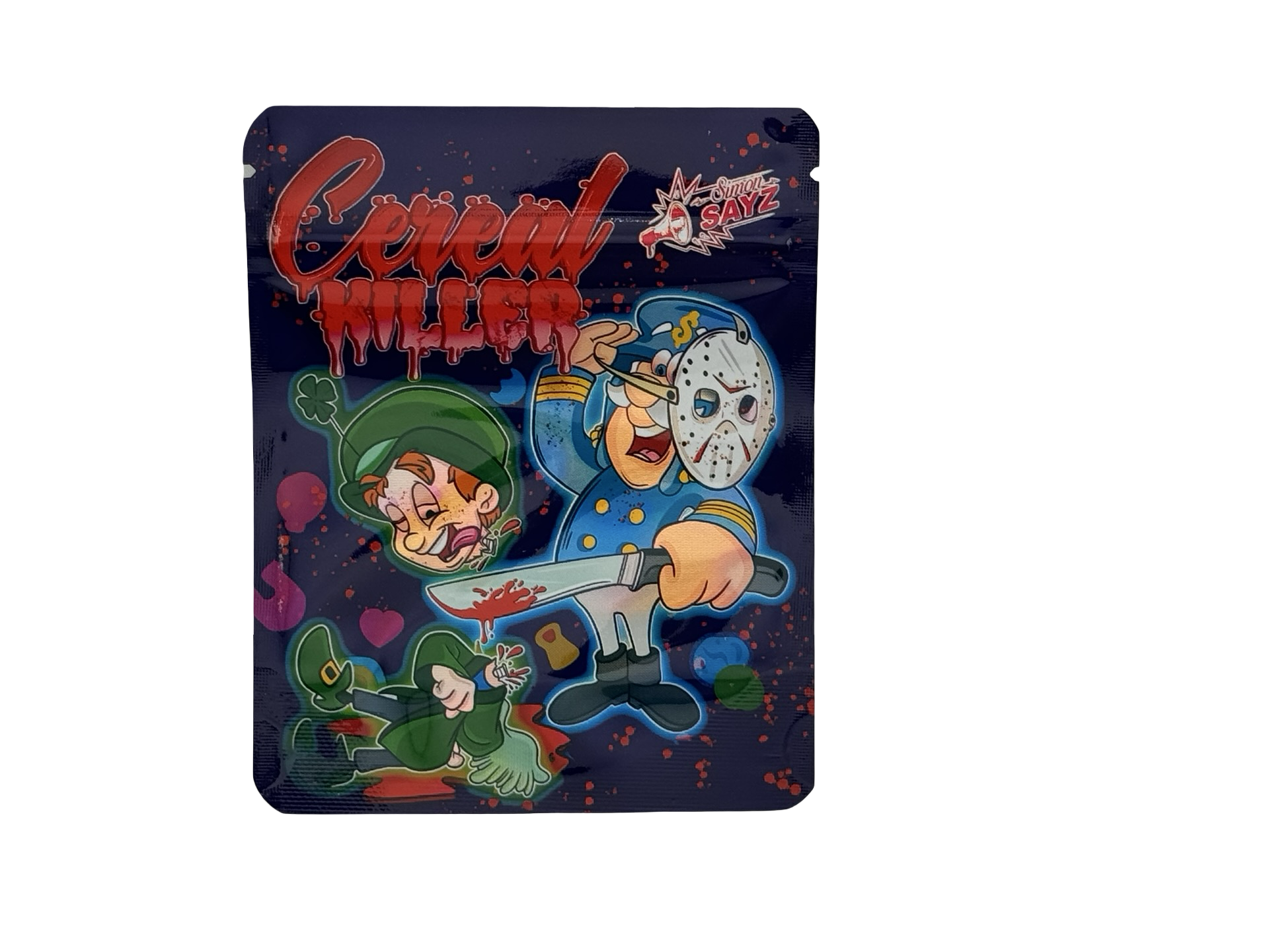 Cereal Killer 3.5g Mylar Bags Simon Sayz ($0.09 per bag) - Fire Mylar  