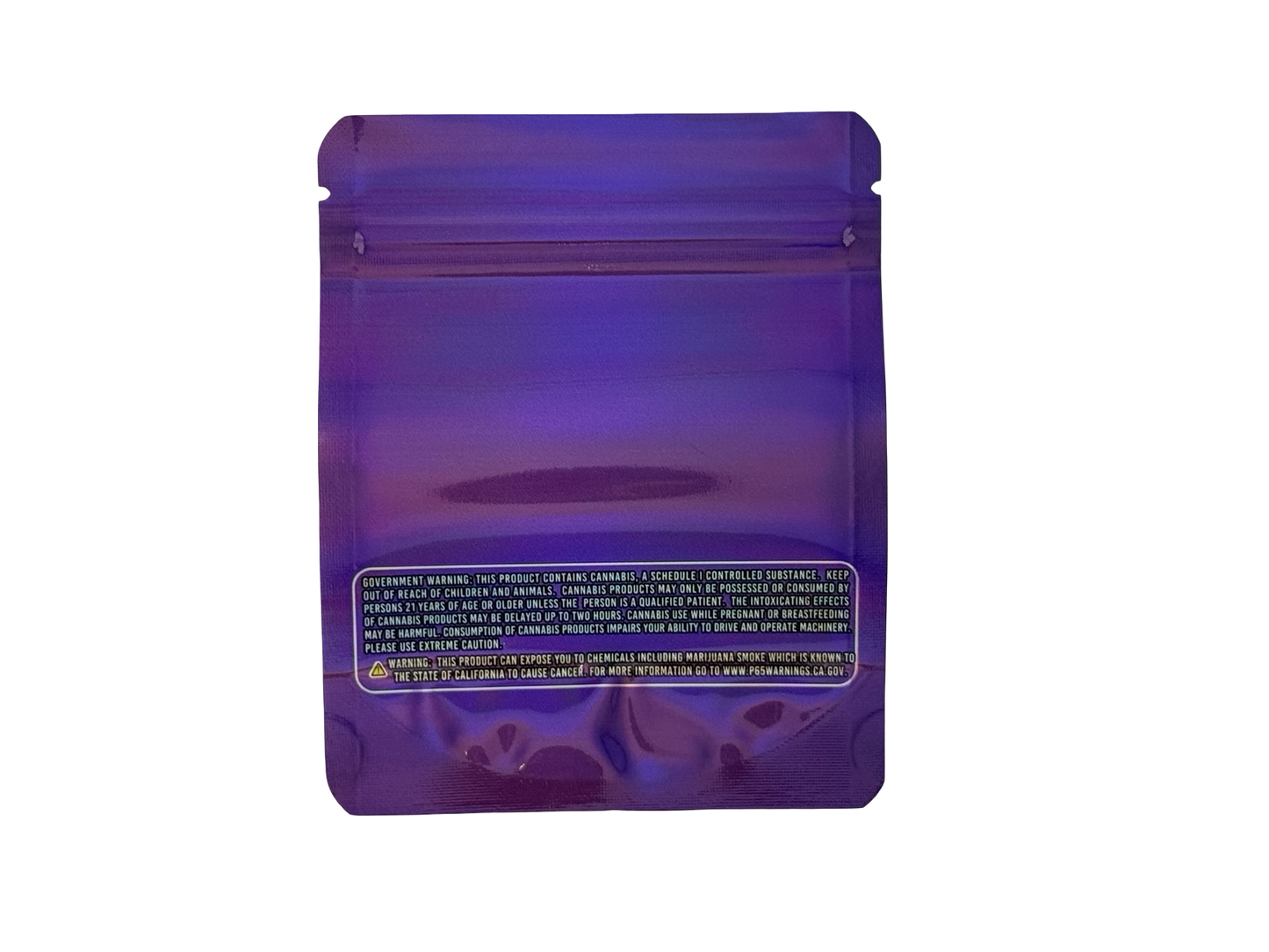 Holiday Candy 3.5g Mylar Bags Bay Area Flavors ($0.09 per bag) - Fire Mylar  