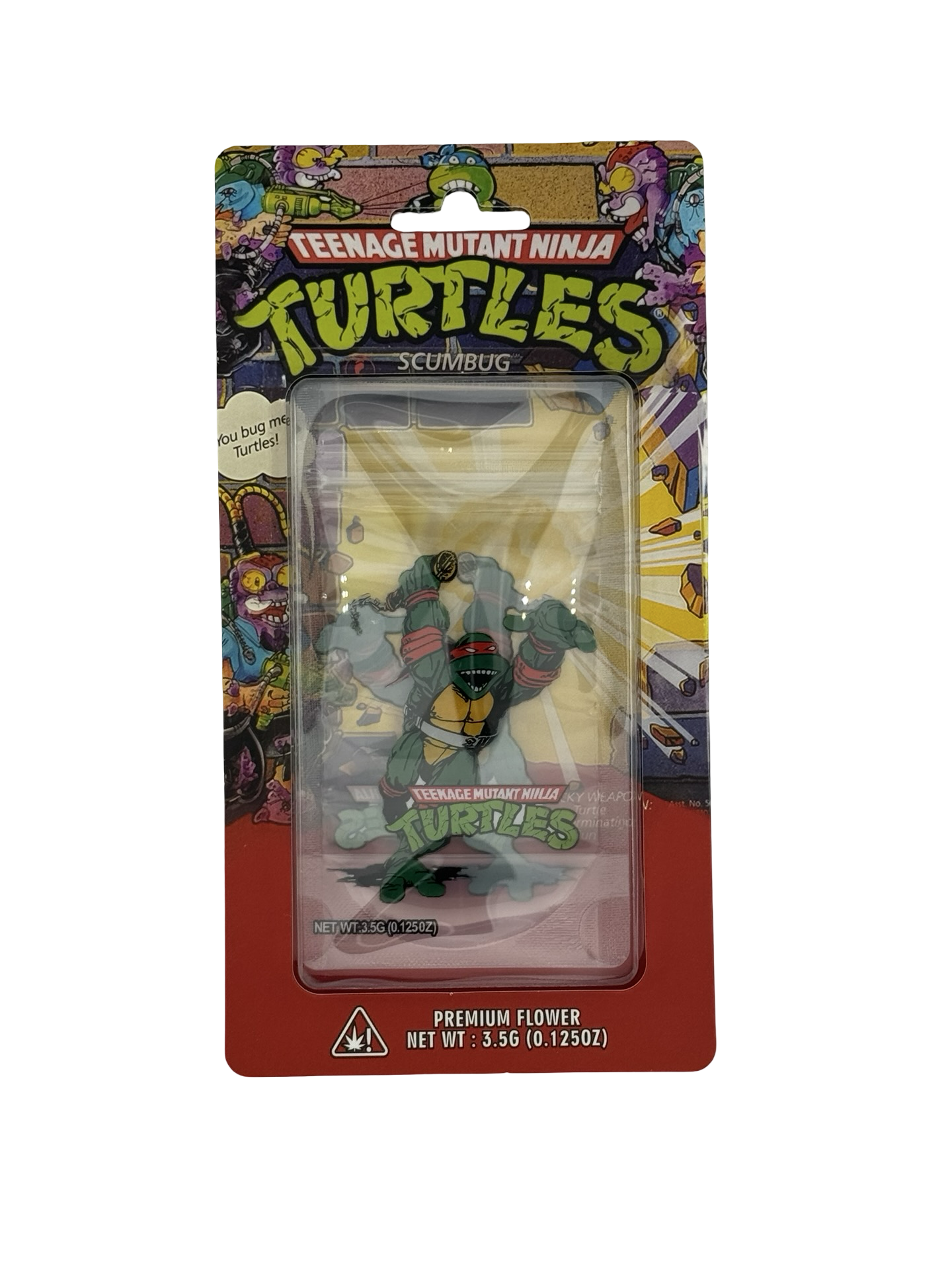 Michelangelo 3.5g Blister Pack (read description) - Fire Mylar  