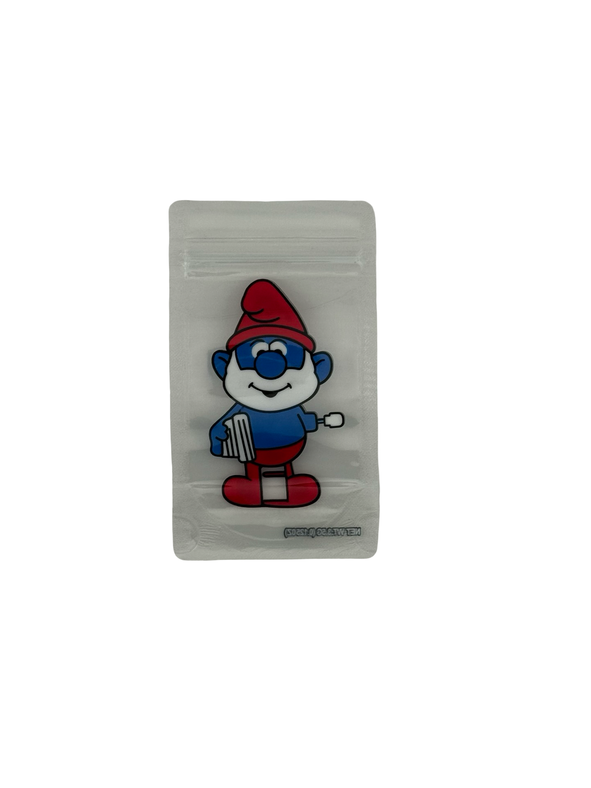 Papa Smurf 3.5g Blister Pack (read description) - Fire Mylar  