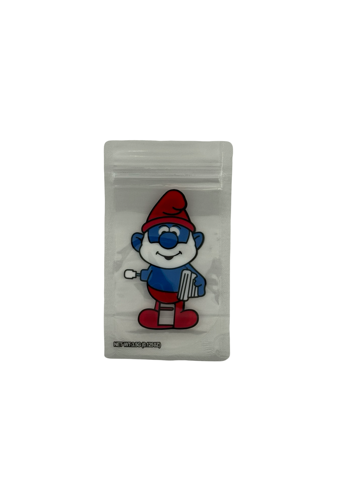 Papa Smurf 3.5g Blister Pack (read description) - Fire Mylar  