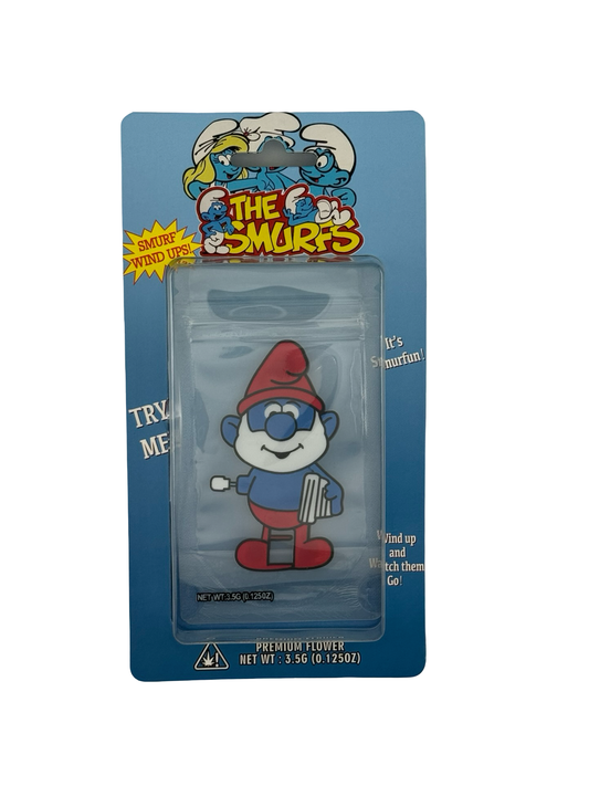 Papa Smurf 3.5g Blister Pack (read description) - Fire Mylar  