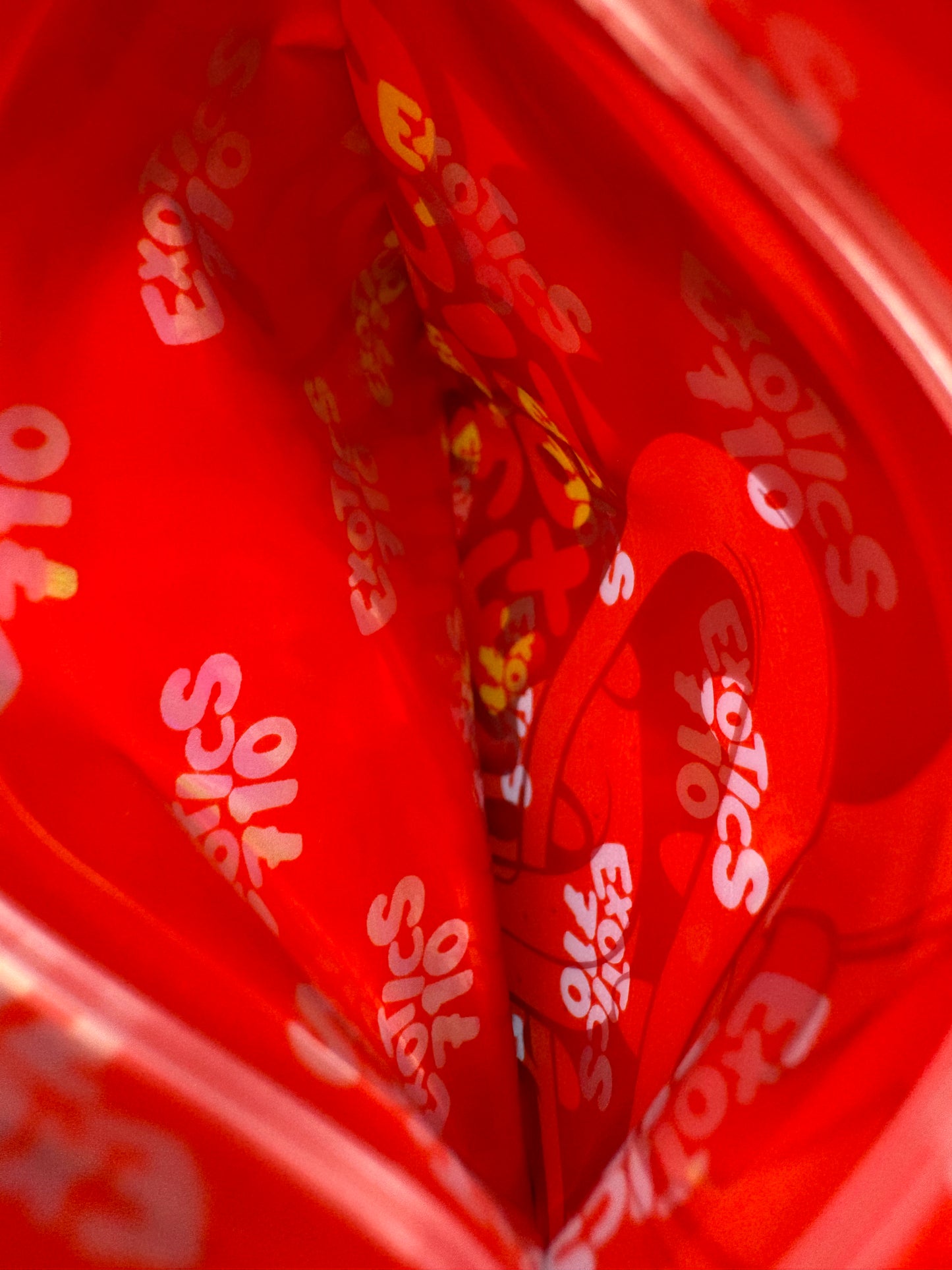 Exotics 710 Mylar Bags 3.5g - Fire Mylar  