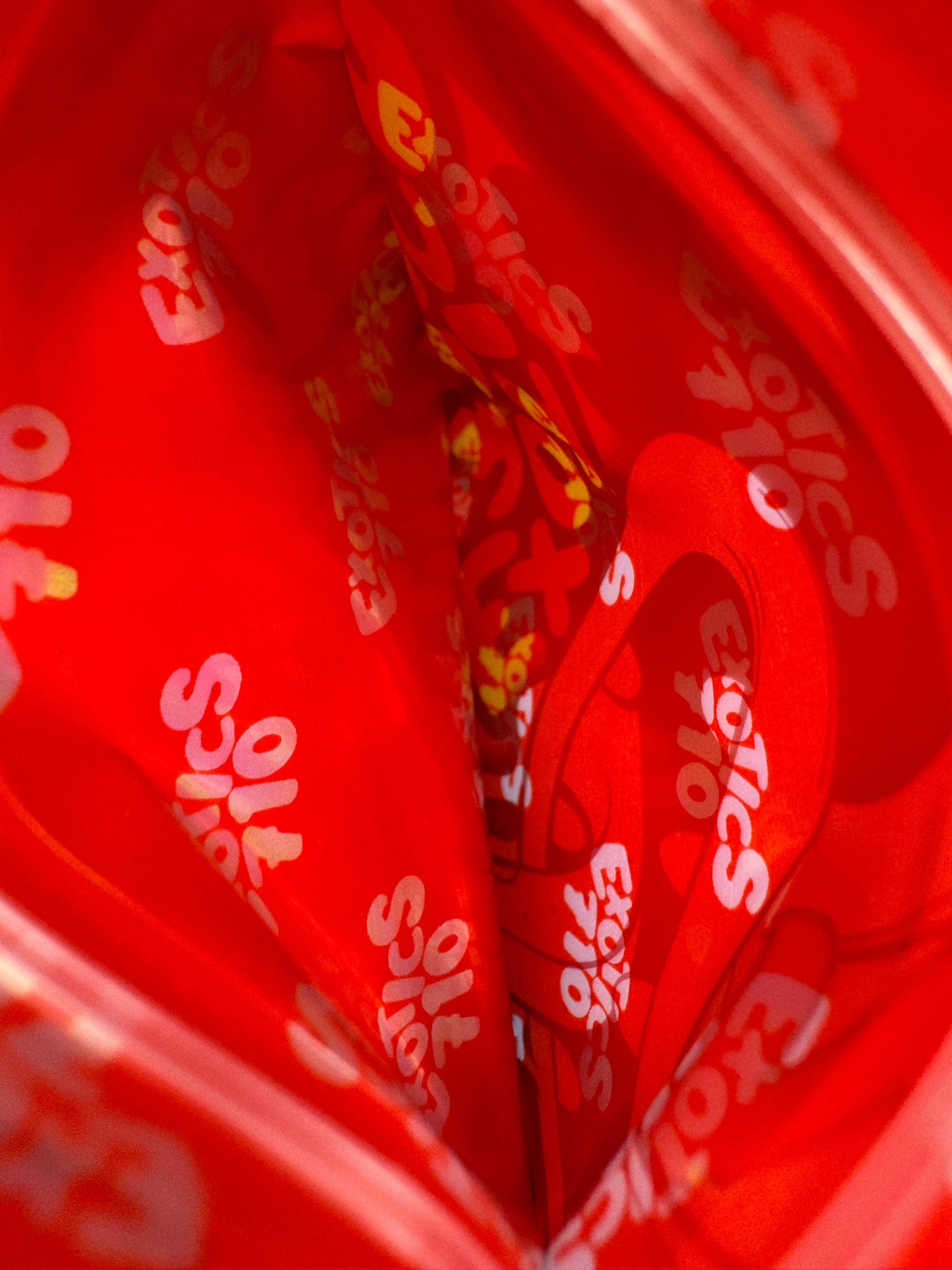 Exotics 710 Mylar Bags 3.5g - Fire Mylar  