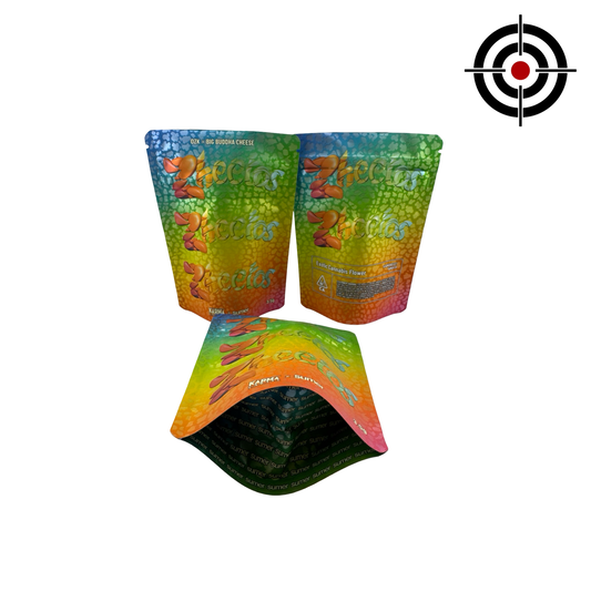Zheetos Mylar Bags 3.5g Sumer - Fire Mylar  