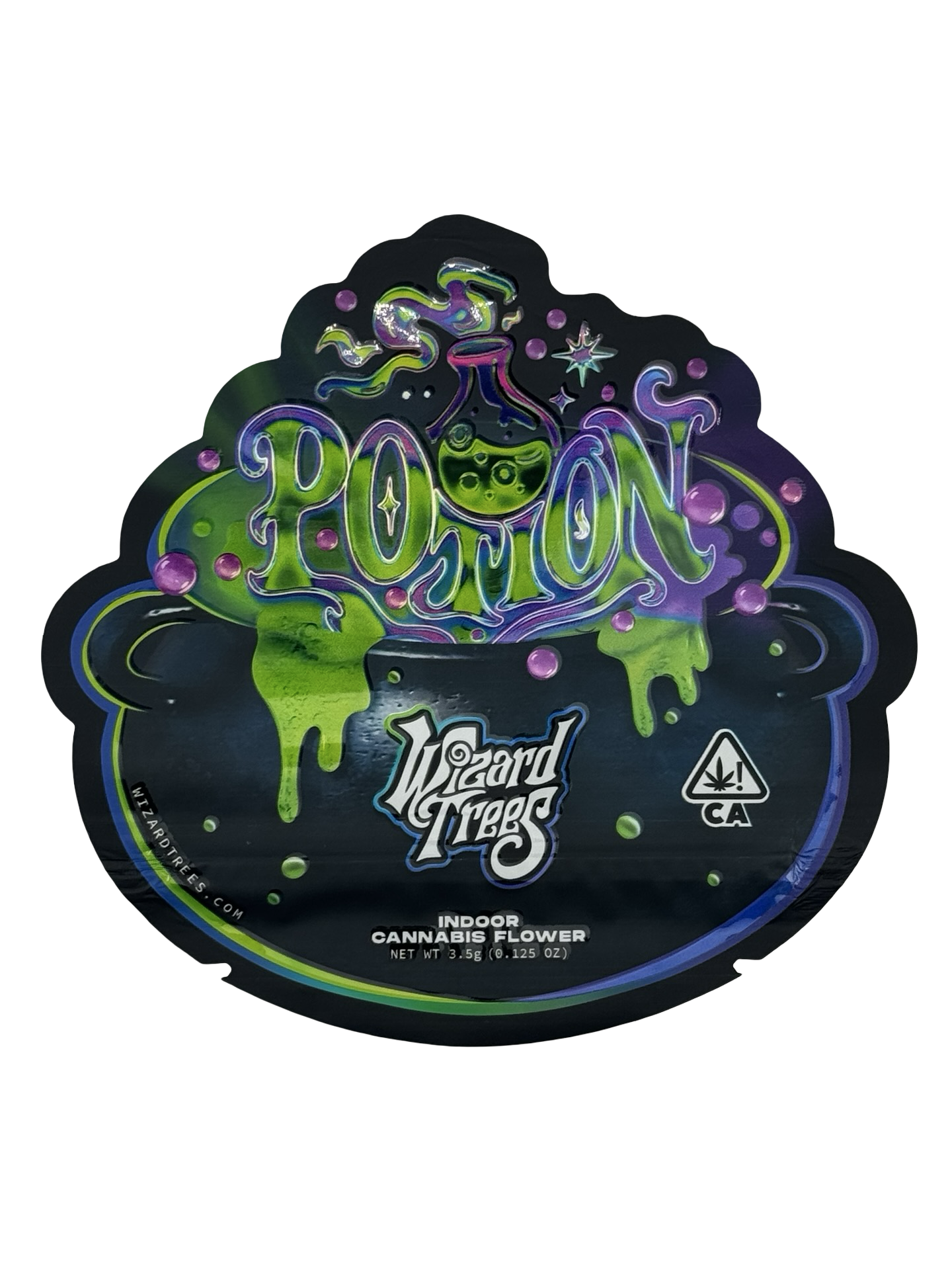 Potion Mylar Bags 3.5g Wizard Trees